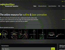 Tablet Screenshot of animated-lines.com